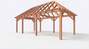Schilddak constructiepakket 8150x4105