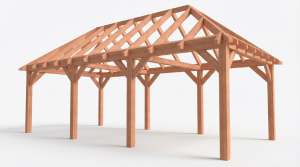 Schilddak constructiepakket 8220x4105