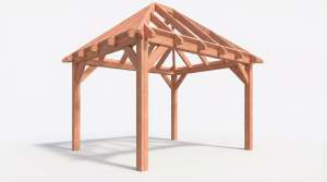 Schilddak constructiepakket 4105x3460