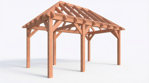 Schilddak constructiepakket 5885x3460