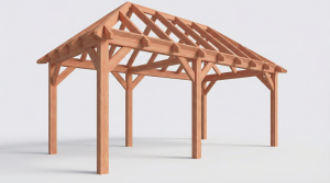 Schilddak constructiepakket 6485x3460