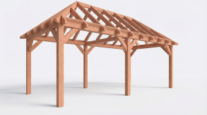 Schilddak constructiepakket 7015x3460