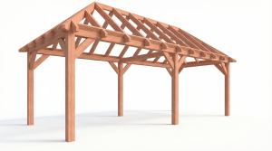 Schilddak constructiepakket 7660x3460
