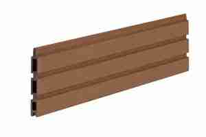 PuraFence Royal composiet plank 2,0 x 16,1 x 182 cm, teak