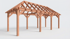 Schilddak constructiepakket 8220x3460