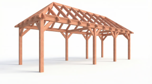 Schilddak constructiepakket 8865x3460