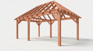 Schilddak constructiepakket 6485x4105